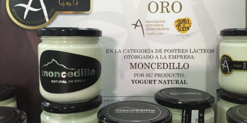 Moncedillo Yogur, premio Artesano del Año 2018 Oro Moncedillo Yogur, premio Artesano del Año 2018 Oro